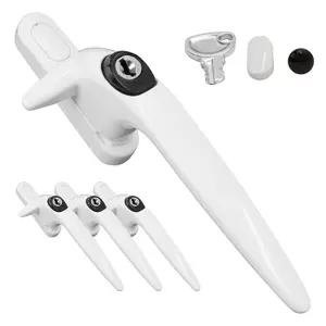 Yale Sparta Cockspur Window Handle (3 Pack) - White, Right, 21mm