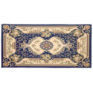 Area Rug 80 x 150 cm Blue GAZIANTEP