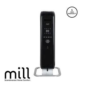 Mill Gentle Air Oil Filled Radiator 1000W Black