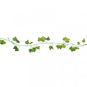 Smart Garden Solar Ivy Firefly Leaves String Lights Warm White 30 LEDs 4.9m