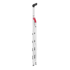 Hailo L60 Aluminium Step Ladders - 5 treads