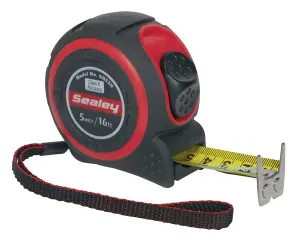 Sealey Heavy-Duty Tape Measure 5m(16ft) SMT5H