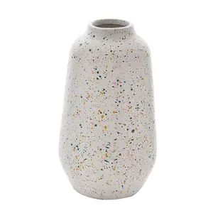 Hestia Speckled Splash Patterned Vase