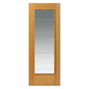 Medina Oak Glazed Internal Door