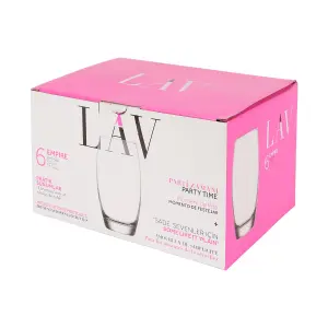 LAV - Empire Highball Glasses - 510ml - Pack of 6