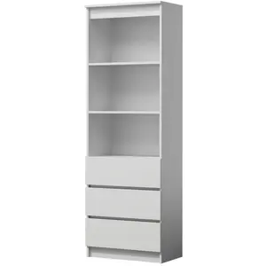 Ikin Bookcase White