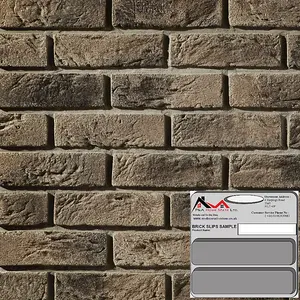 Brick Slip Samples - Country 618 Weathered Grey