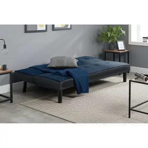 Birlea Aurora Sofa Bed Midnight Blue Velvet