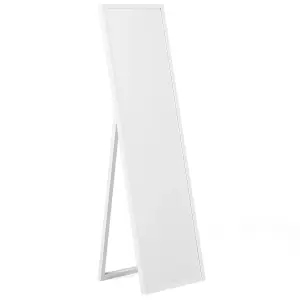 Beliani Scandinavian Standing Mirror TORCY White