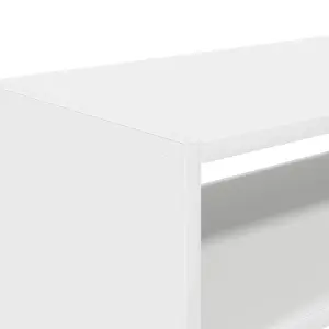 Berkfield Shoe Racks 2 pcs Stackable White 60x30x30.5 cm