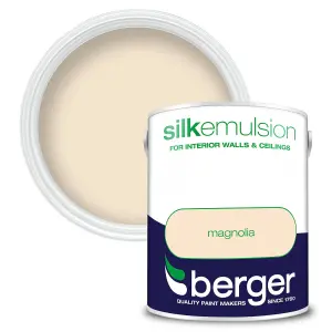 Berger Silk Emulsion Paint Magnolia - 5L