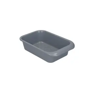 MasterClass Smart Ceramic 2lb Loaf Tin with Robust Non-Stick Coating, Carbon Steel, Grey, 23 x 15cm