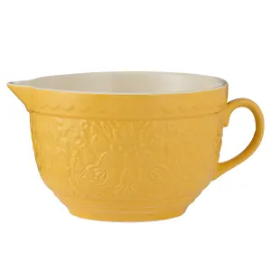 Mason Cash Home to Roost Stoneware Batter Bowl 26cm - Yellow