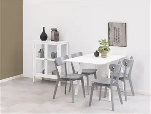 Morehouse Drop Leaf Dining Table George Oliver Table Top Colour: White