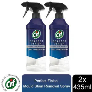 CIF Perfect Finish Mould Stain Removal Spray 435ml, 2Pk