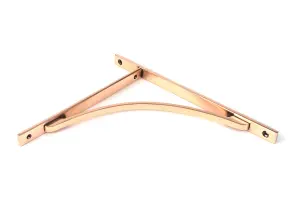 Polished Bronze Apperley Shelf Bracket (314mm x 250mm)