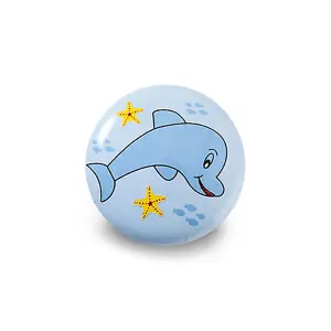 DecorAndDecor - BIMBA Kids Dolphin Ceramic Decorative Cupboard Drawer Knobs Porcelain - Pair