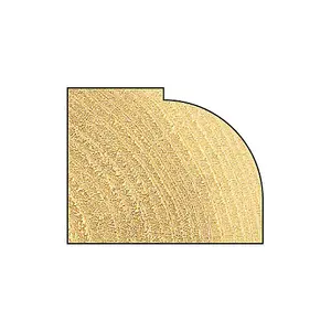 Trend C079X1/2TC Rounding Over 1/2" Cutter 12.7mm Radius X 19.1mm Cut Router Bit