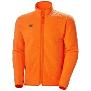 Helly Hansen Workwear Heritage Pile Jacket (Dark Orange)  (Large)