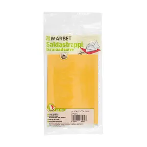 I/ON MENDING FABRIC - Mending Fabric: Iron-On: 40 x 15cm: Yellow - Marbet