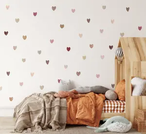 Rustic Boho Chic Heart Wall Stickers For Kids Rooms Nursery Decals Bedroom Stickers