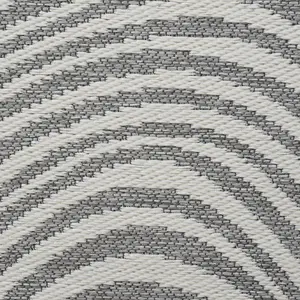 White Abstract Outdoor Rug, Abstract Stain-Resistant Rug For Patio, Garden, Deck, 5mm Modern Outdoor Rug-160cm X 230cm