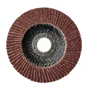 JCB Metal 36 Grit Flap Discs 115mm (4 1/2'') x 22.23mm, 10 Pack  JCB-FDC115-40-10PK