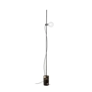 Luminosa EVA Floor Lamp Black, In-Built Switch