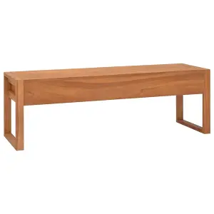 Berkfield TV Cabinet 120x40x45 cm Solid Wood Teak