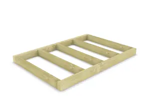 Wooden shed bases 7x5 (W-212cm x D-147cm), made of 38mm x 140mm