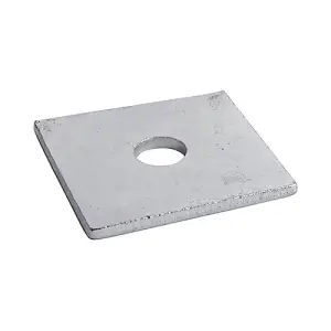 TIMCO Square Plate Washers Silver - M10 x 50 x 50 x 3 (100pcs)