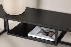 Riverside TV Stand , Black TV Stand, TV Table