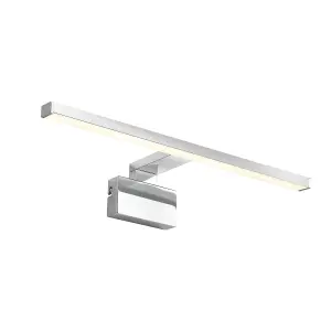 Nordlux Marlee 3000K Bathroom Wall Light in Chrome 50cm Width