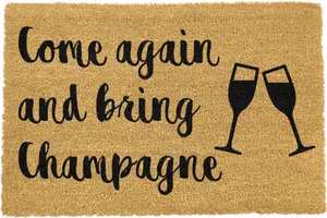 Bring Champagne Doormat - Regular 60x40cm