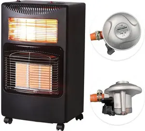 Portable Indoor Heater 4.2Kw Home Butane Calor Gas Heating Regulator&Hose Mobile