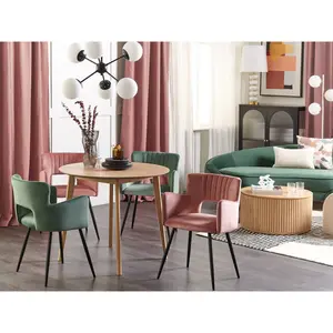 Kirssy Upholstered Dining Chair Pink