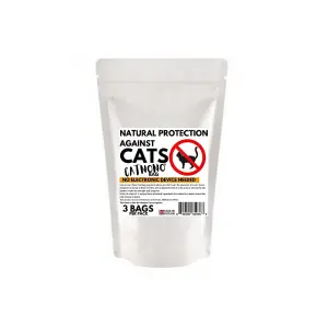 NATURAL CAT REPELLENT NONO BAG Natural Cat Repellent.  Protect your Garden from unwanted cats. Repel Cats. 3 Bags