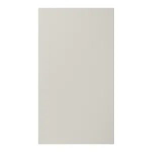 GoodHome Stevia Matt sandstone Slab Tall wall Cabinet door (W)500mm (H)895mm (T)18mm