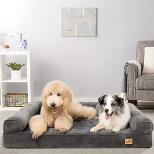 Hundebett Dog Beds Bolster Cushion  20cm H x 120cm W x 90cm D