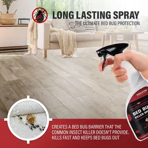 Karlsten Bed Bug Killer Spray Fast Acting Elimination of bed bugs kills bed bugs on contact 500 ml