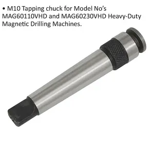 M10 Magnetic Drill Tapping Chuck for ys05392 & ys05394 Drilling Machines