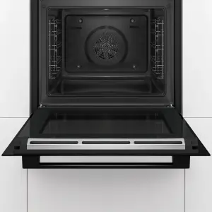 Bosch Series 4 HBS573BB0B Built-in Single Pyrolytic Oven - Black