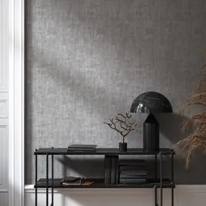 Galerie Industrial Effects GreyGlass Stone Concrete Texture Wallpaper Roll