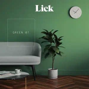 Lick Green 07 Matt Emulsion paint, 2.5L