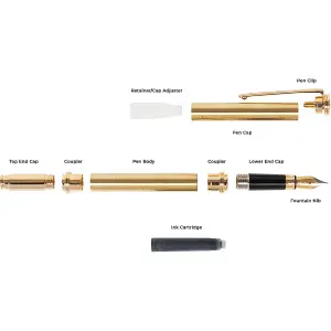 Artisan Fountain Pen Kit - Project Kits