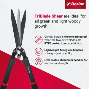 Darlac Tri-Blade Shear with Fibre Glass Handles, DP900