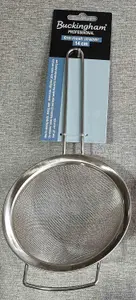 Buckingham Stainless Steel Fine Mesh Sieve Strainer 14 cm