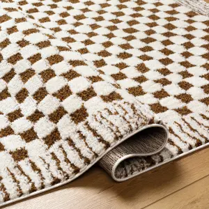 EKTA Skandi Checkered Area Rug  160 x 213 cm