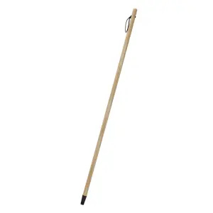 Replacement Wooden Broom Handle (L)120cm