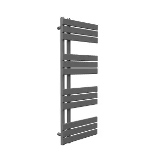 VURTU3 Designer Vertical Single Panel Radiator, 1200(H) x 500(W), Anthracite, 613643